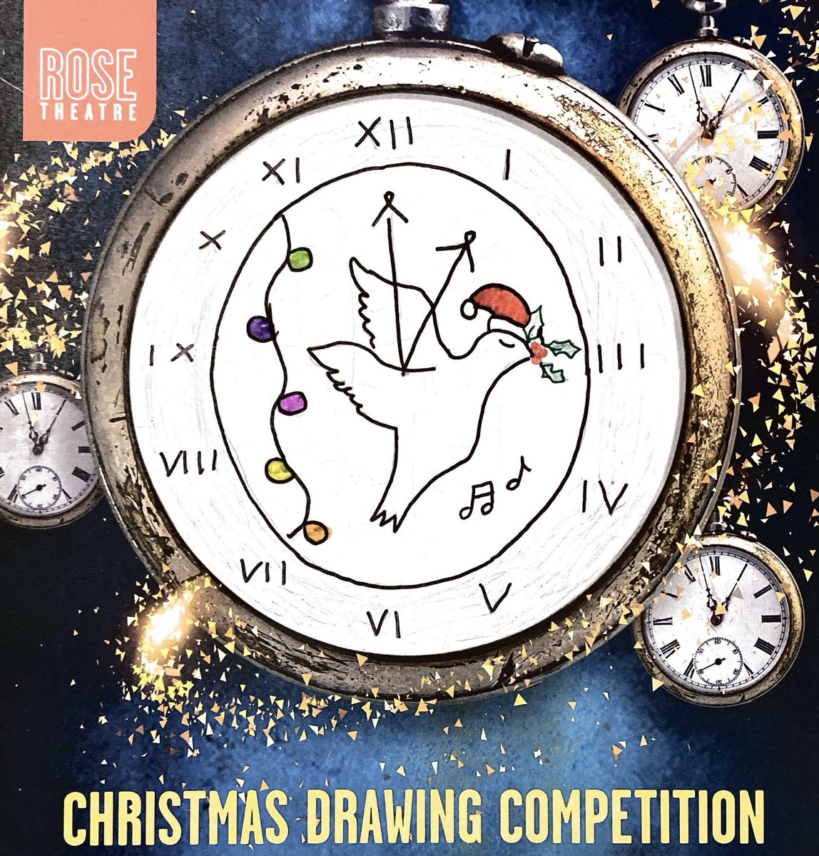 Jolie, age 10. Christmas Drawing Competition @Rosetheatre⁩ #RoseXmasCarol ⁦ ⁦@PollyGermain6