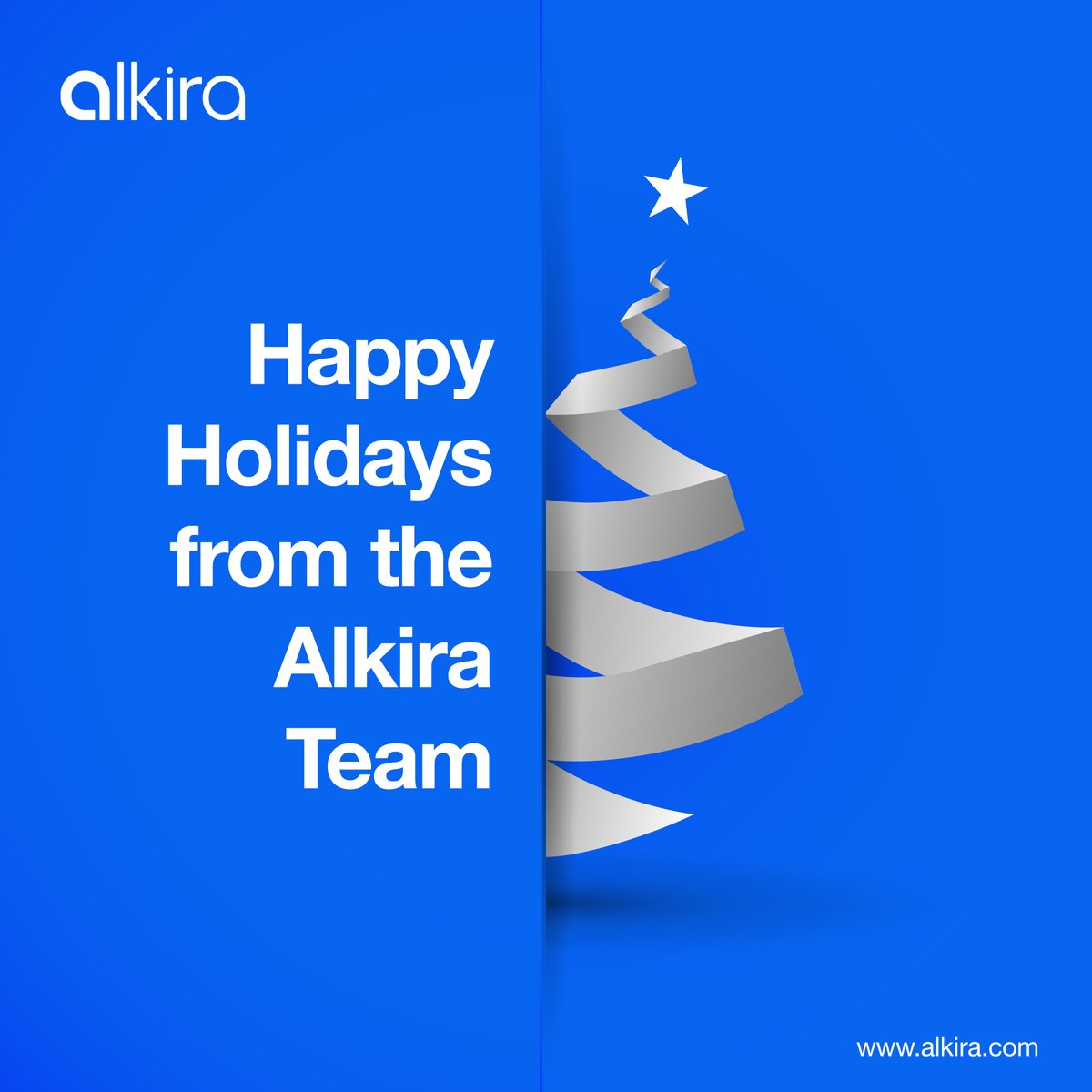 Here’s to a season filled with warmth, comfort and good cheer. #HappyHolidays from the Alkira team!