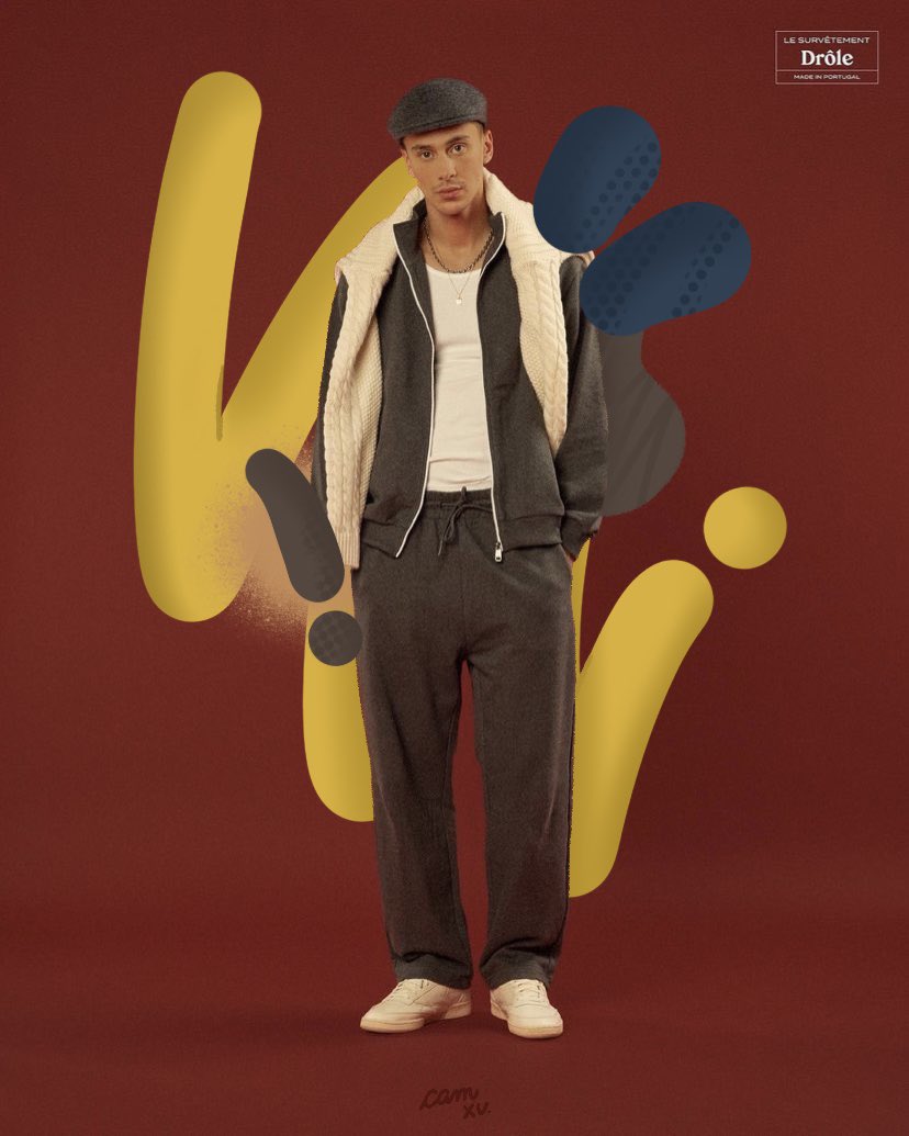 J’ai réinterprété le dernier lookbook Drôle De Monsieur à ma façon et voilà le résultat ! 🎨