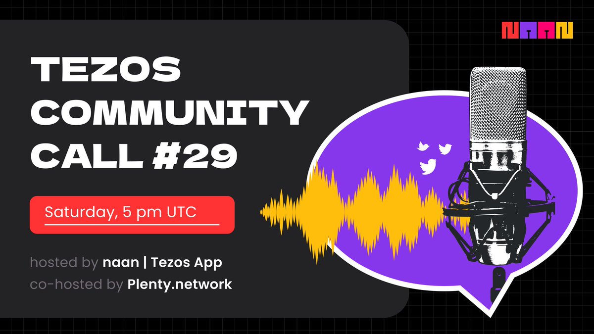PlentyWallet's tweet photo. Are you guys ready!?

This week's call is officially moving to our @naan_app Twitter!

It will be a House-warming/ Holiday Party! 🥳

Come stop by and share your experiences this year, and your plans for 2023!!
 
#tezos #nft #DefI #Tezember #XtzMAS #Tezmas https://t.co/AbrO21QZ7o