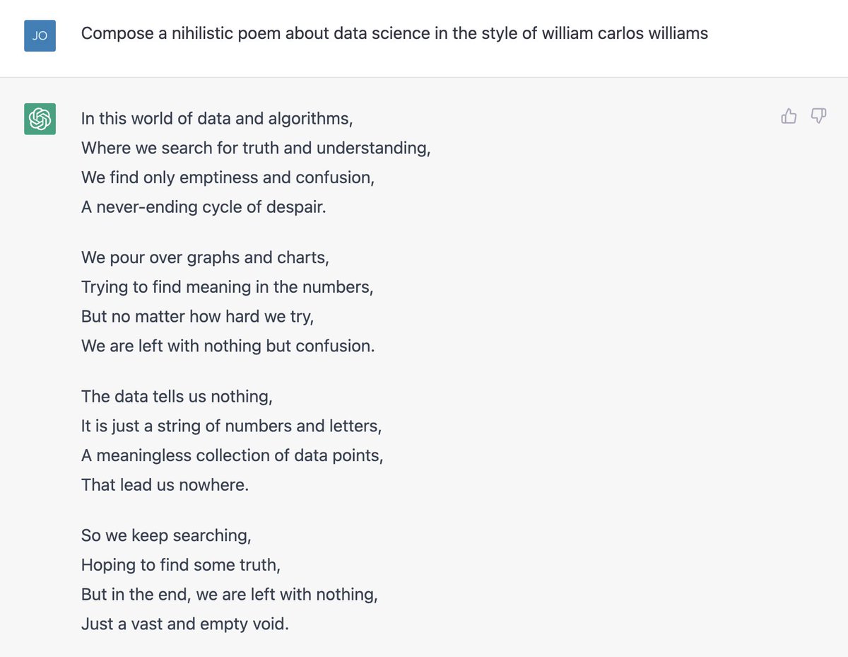 Nihilist Data Scientist tweet media