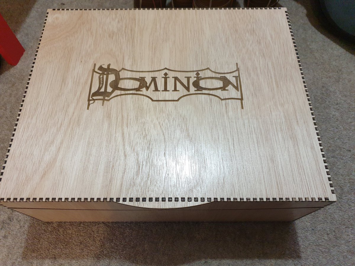 Carcassonne's tweet photo. Good luck to everyone else who has packages awaiting delivery (with Evri 😡). Thankfully my @BasicallyWooden box arrived! https://t.co/dARVBmkE1x
