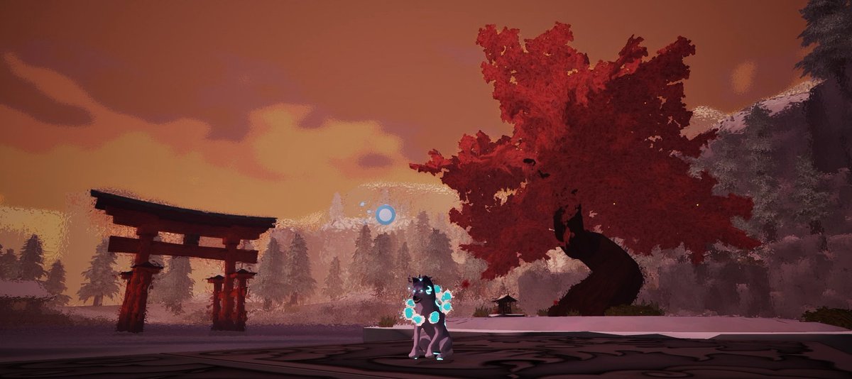 We are absolutely 💙IN LOVE💙 with all the shots everyone has been doing with the photo mode in #PathOfKami! Check out all the photos in the Steam Community area 📸✨

#VirtualPhotography #gaming