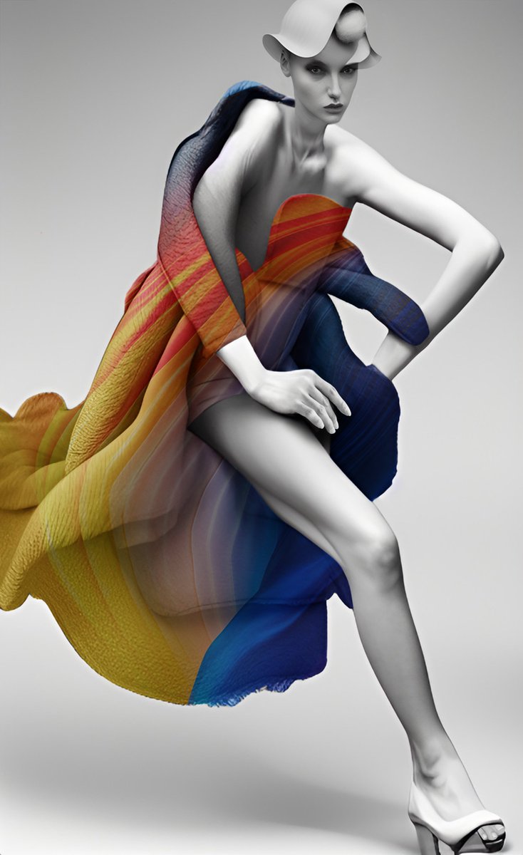 agnesededonato's tweet photo. @Str4ngeThing My two entries for the #str4ngething contest are inspired by Richard Avedon's photos and the colors of @RikOostenbroek, two things that have always fascinated me. https://t.co/tbxdWCDoxm