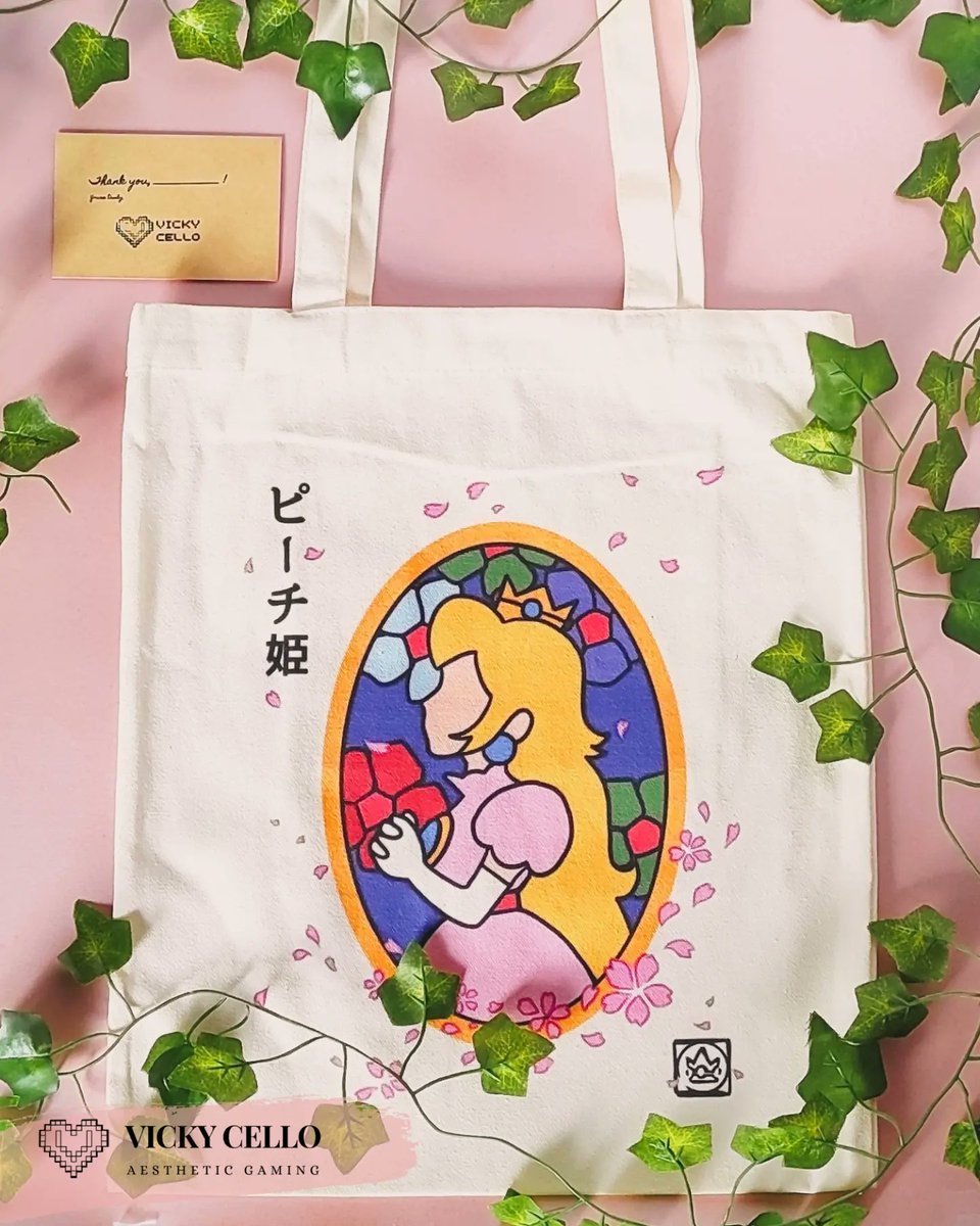 ✨ GIVEAWAY!!✨
To celebrate the end of my semester, I'm launching my SM64 Peach stained glass ✨aesthetic✨ cherry blossom tote bags!! 

RULES TO ENTER:
💮Follow
💮Retweet
💮Like

If we reach 25+ retweets, I'll also pick a second winner!! 💜

Winners announced on January 21st!💖