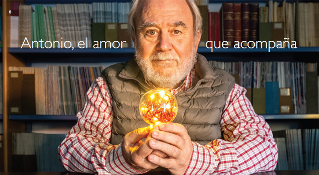 CaritasMadrid's tweet photo. Gestos de #Amor que #iluminan la vida de otras #personas. Son los gestos de Laura, que inspira; Denys, que agradece; y Antonio, que acompaña. Ponen luz en la #penumbra de las familias #vulnerables #SeLuzSeNavidad #CompromisoSolidario
@archimadrid @_CARITAS
https://t.co/oqk46szqNu https://t.co/scQkOKLJbC