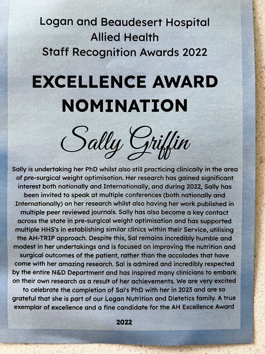 Couldn’t think of a better way to end the year at work than to be nominated by my peers (and surprisingly win!) this award 😅