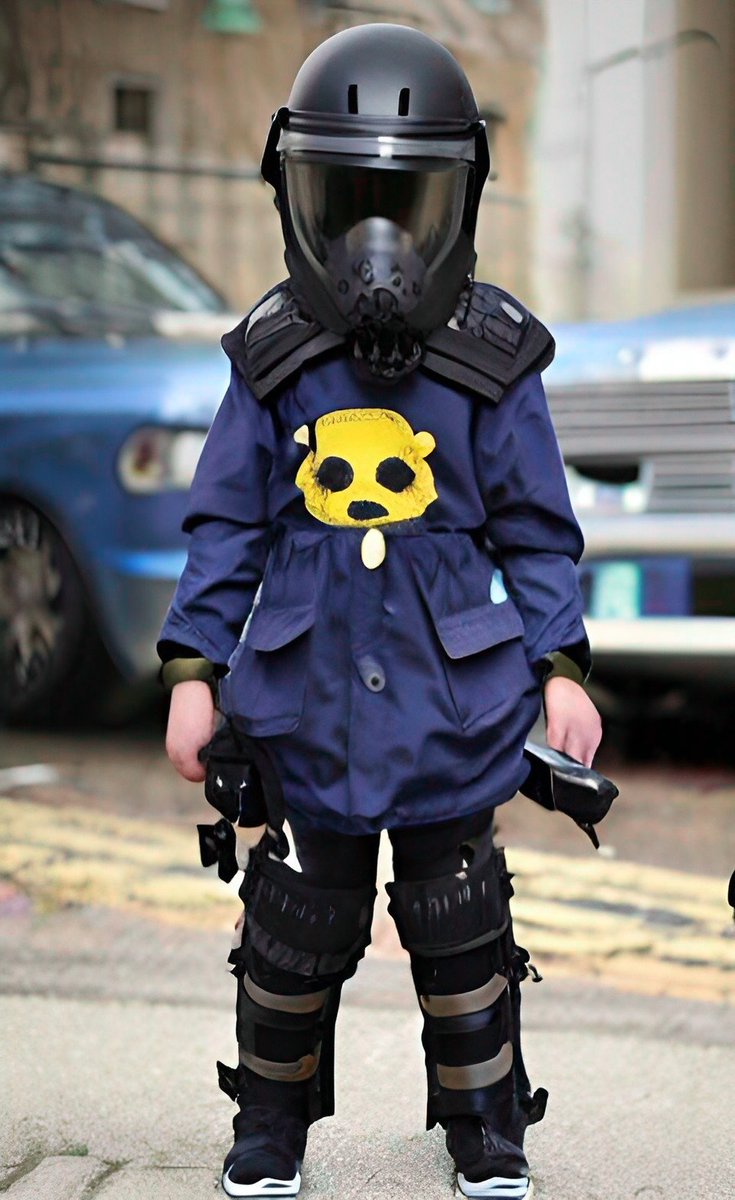 _ryxns's tweet photo. #str4ngething AI contest entry #1:
Fashion is always looking to the future, to fulfilling a need and to staying current. In America, we already see the need to protect our children, why shouldn't they look good, too? Is this is the future of children's fashion?
#oshkoshohmygosh https://t.co/C3tD19bydp