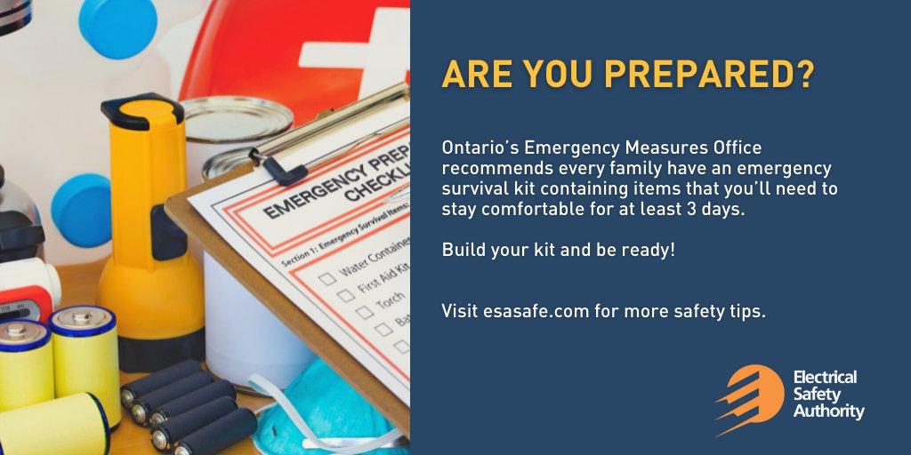 Electrical Safety Authority (ESA) on Twitter "Don’t wait for winter