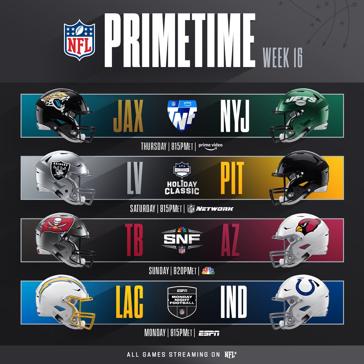 NFL on Twitter "Which primetime game are you looking forward to the