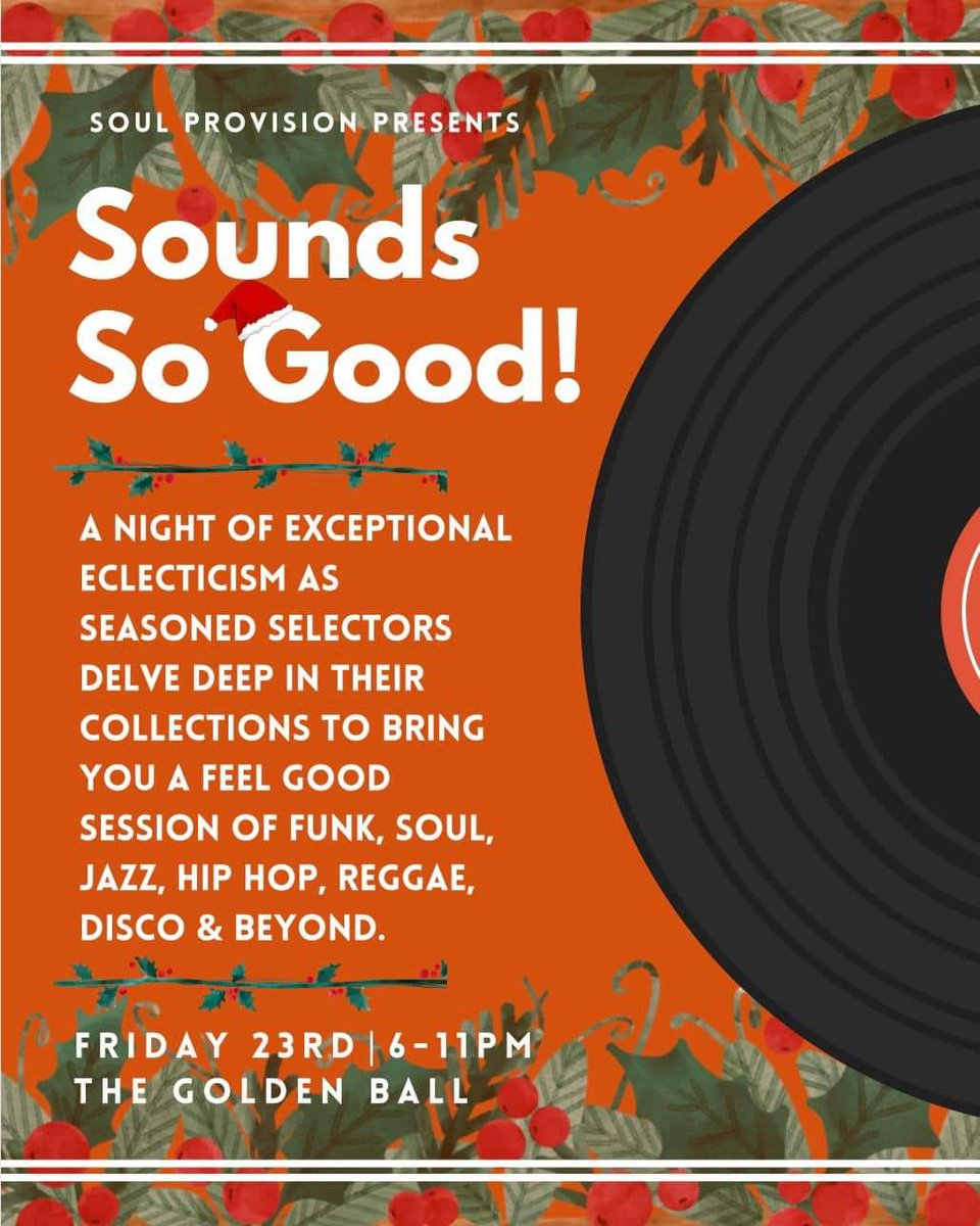 SoulProvision's tweet image. A quick reminder that myself @JonnyCrawshaw and Alilou will be playing some records at The Golden Ball York tomorrow evening. Expect an eclectic mix of everything excellent!

#Funk #Soul #Jazz
#HipHop #Reggae #Disco