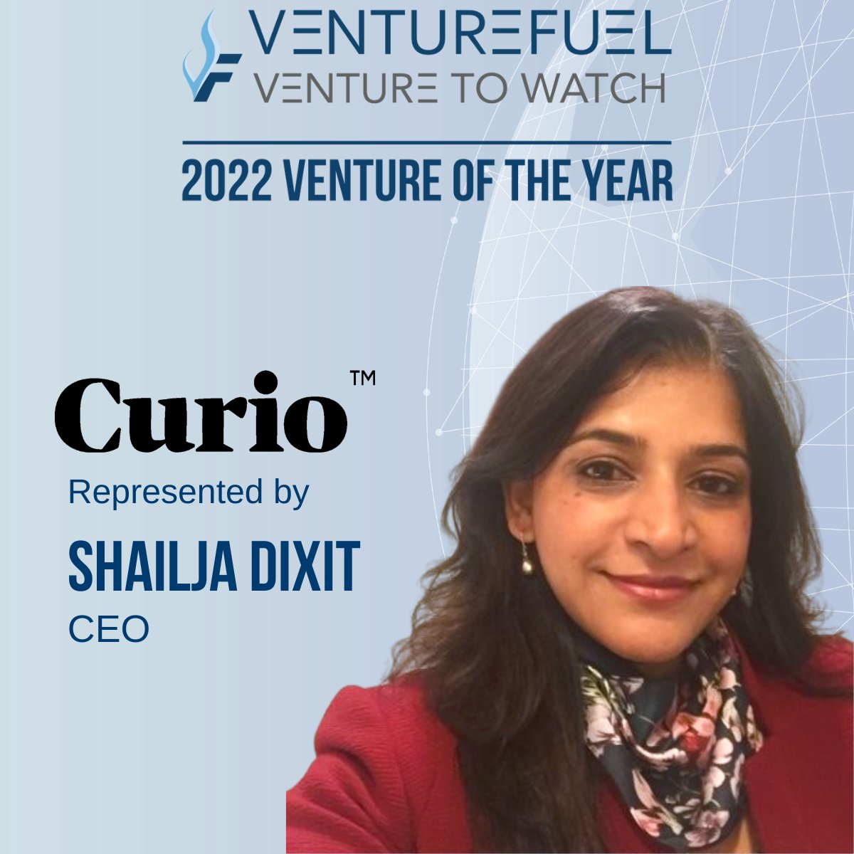 CurioDTx's tweet photo. We are honored and ecstatic to announce that we have been selected as @vfinsights' 2022 Venture of the Year!

Thank you to everyone that voted for us, and, of course, a special thank you to all of our passionate and hardworking employees for making this possible. https://t.co/lgS2G5d6Ht