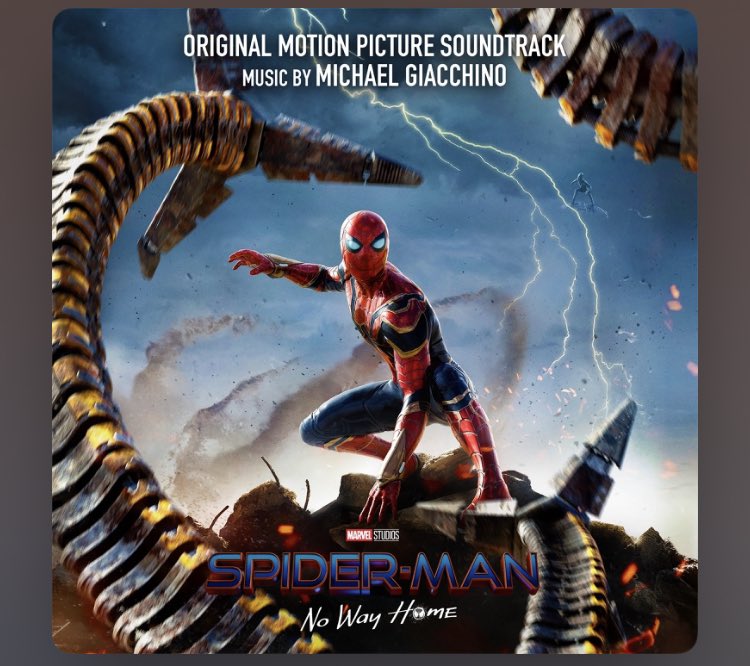 It’s time to listen to Giacchino’s score for Spider-Man: No Way Home! #MCU #filmscore https://t.co/YBAIJwZ3e3