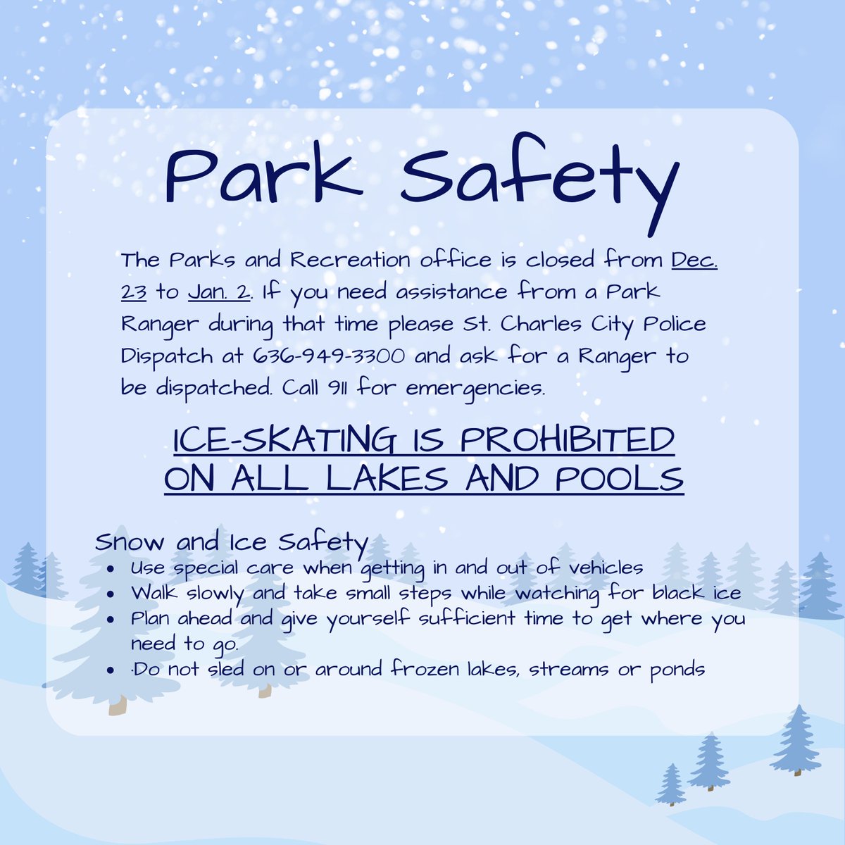 St. Charles Parks and Recreation tweet media