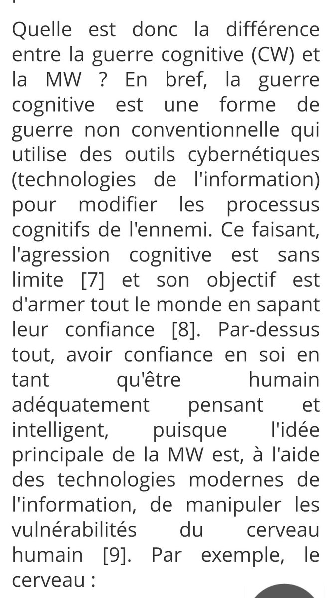 Sitting_Bull_D's tweet photo. @FrancoisBoulo @BrunoBertez @AniceLajnef @DidierMaisto @Etienne_Chouard @CGalacteros @BugaultV @CampagnolTVL @HogardJacques @DidierTauzin @despotica @R_DeCastelnau @bechetgolovko @Verhaeghe @YvesPDB @VGautron @alancelin @rene_chiche @UPR_Asselineau @lereveildatlas @antoine27955080 @OBerruyer @Mazagan_Ft @PatocheDes @crashdebug_fr @KIakovizis @edouardhusson @idrissaberkane @PAPlaquevent @CH_Gallois @FLyMachabert @Nath_Yamb @Poulin2012 @Vukuzman @pierrejovanovic @liviu_balea @LobservateurLi2 @StatChrisCotton @k_lhk @henrioncaude @CalliFanciulla @SoloBucketpond @MichelJeanDomi1 @elonmusk @tatiann69922625 @louisfouch3 @BanounHelene @FabienBougle @Youssef_Hindi @RWMaloneMD {THREAD -®©-415}(Mental Warfare) - MW : "ensemble coordonné d'actions et d'opérations à différentes échelles visant à "occuper" la conscience de l'ennemi afin de paralyser sa volonté et de modifier la conscience individuelle et de masse..."
https://t.co/ZRcBnGUJgp https://t.co/zqbGw4cTga