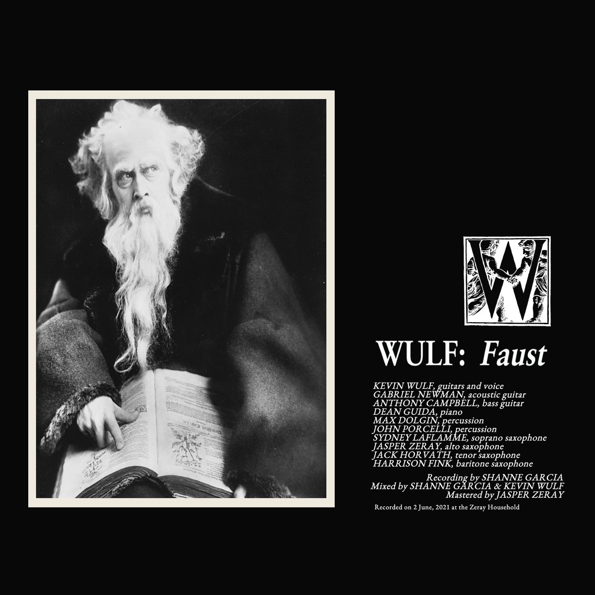 wulfincore's tweet photo. ‘WULF: Faust’ - OUT NOW
To usher in the holiday season, I’m releasing a newly mixed and mastered version of ‘Faust’, the first official release of this recording. This was performed live at the Zeray Household on 2 June, 2021
#wulfincore #faust #diymusic #nyc #progressiverock https://t.co/b9ysRsaNgU