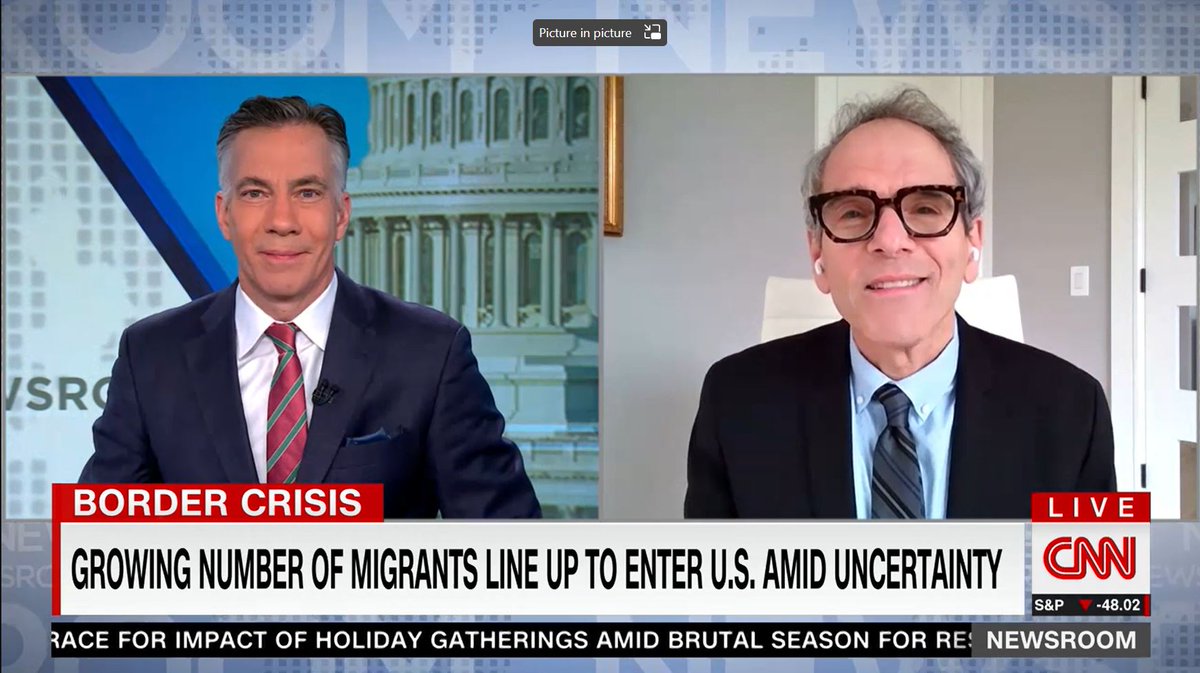 This morning, Ulmer Immigration Group Leader <a href="/DavidLeopold/">David Leopold</a> was interviewed by <a href="/CNN/">CNN</a> on the growing number of migrants at the southern border and what needs to be done to address outdated immigration policies in the U.S. Full interview: f.io/2bHNYLHm