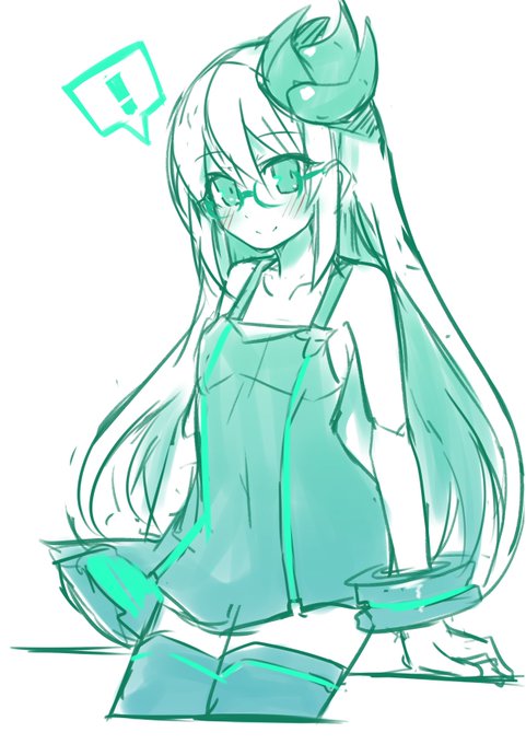 配信みながら、うちのこラクガキです 