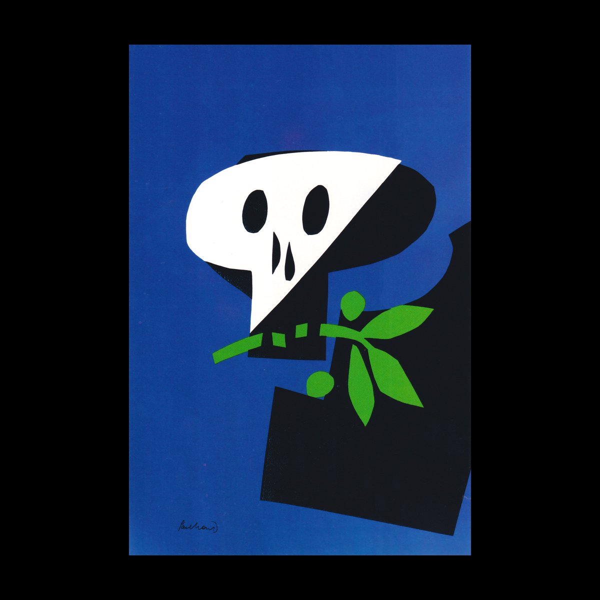 RichBaird's tweet photo. Just come across this ‘environmental poster’ by Paul Rand c.1977. Lovely. https://t.co/IujQd2PJ69