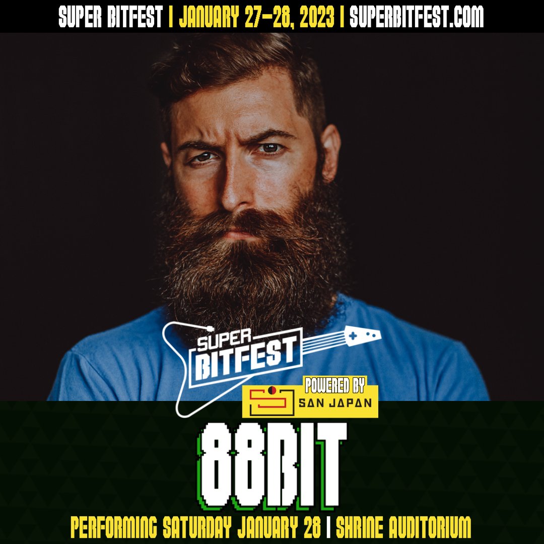 ***PERFORMER ANNOUNCEMENT***
You may have seen him perform on Twitch or at TwitchCon!! Tickling the ivories with his unreal talent is the always incredible, unforgettable, <a href="/88bit/">88bit 🎹</a>!!

#superbitfest #sbf #sbf2023 #88bit #88bitmusic #piano #vgm #livemusic #concert #twitch #twitchcon