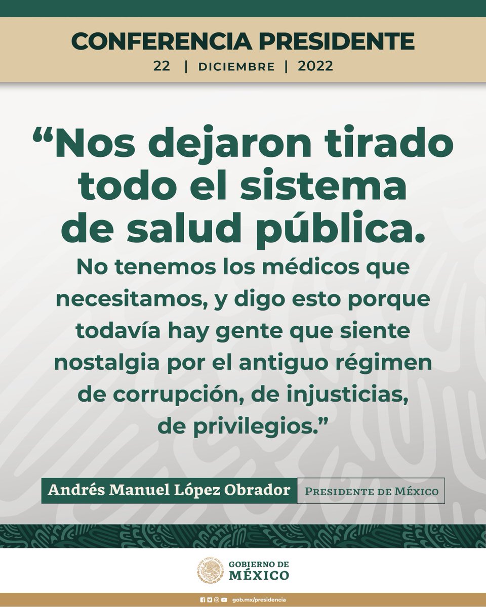 Gobierno de México tweet media