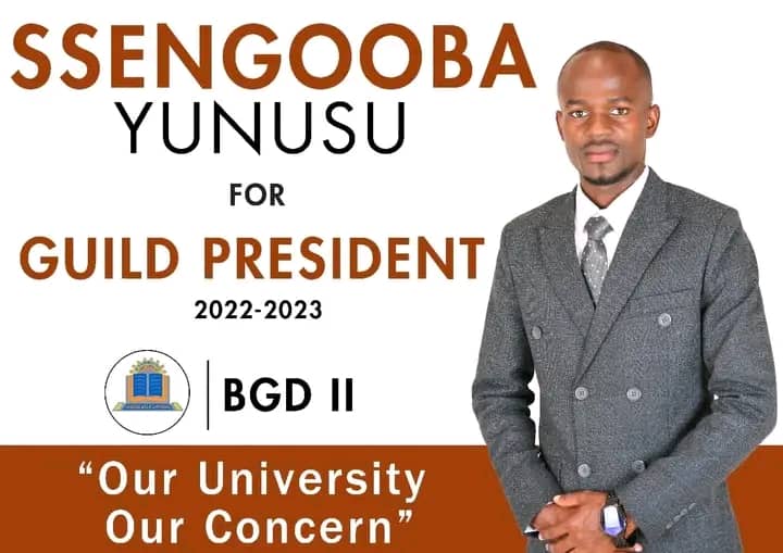 Kyambogo University fraternity vote brilliant minds,
Ssengooba for guild president 🔥🔥🔥