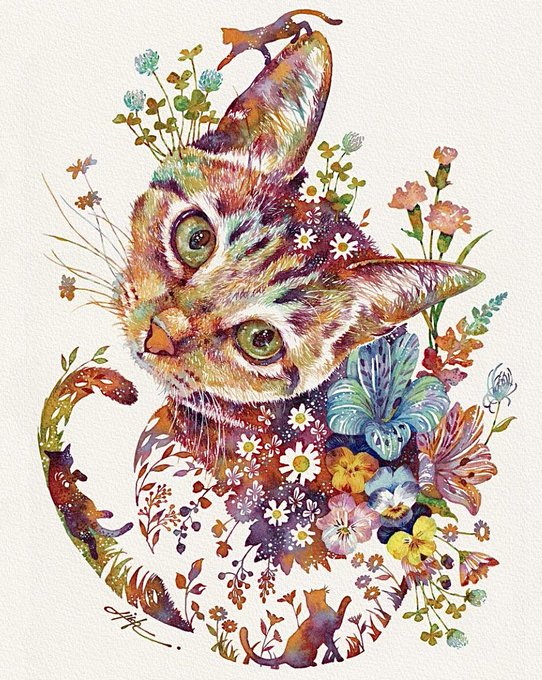 「猫の居る暮らし」 illustration images(Latest))