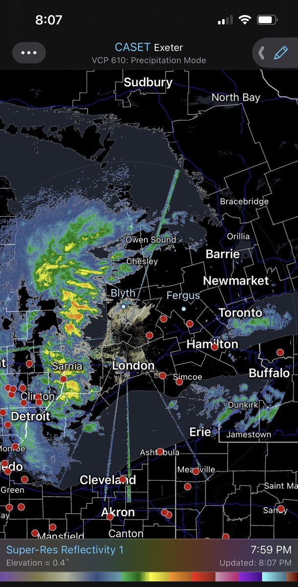 StormhunterTWN's tweet photo. It begins…. @weathernetwork #ONStorm https://t.co/QG3uan2F8y