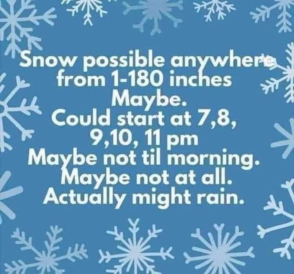 Sounds about right😉🤣🤣🤣
#Anywhere #Midwest #Michigan