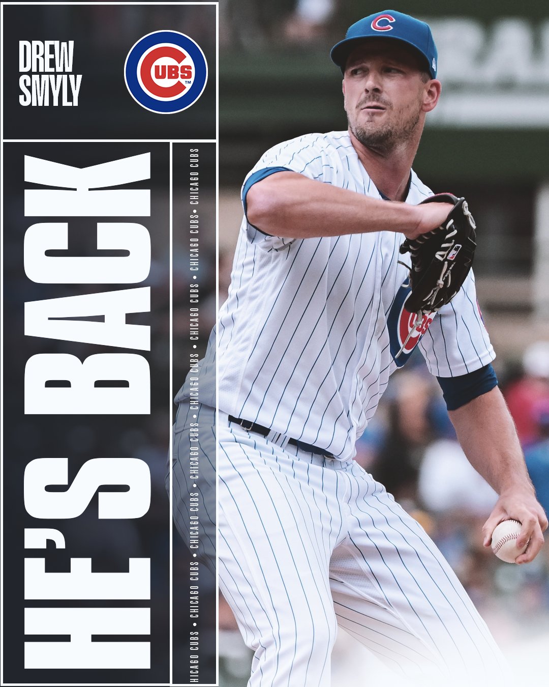 MLB on Twitter "Drew Smyly, Cubs agree to 2year deal with mutual