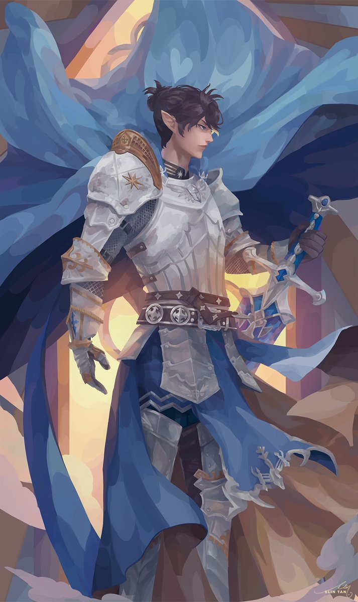The young Lord commander of the Temple Knights
 💙 Ser Aymeric de Borel

#ffxiv #finalfantasyxiv #aymeric