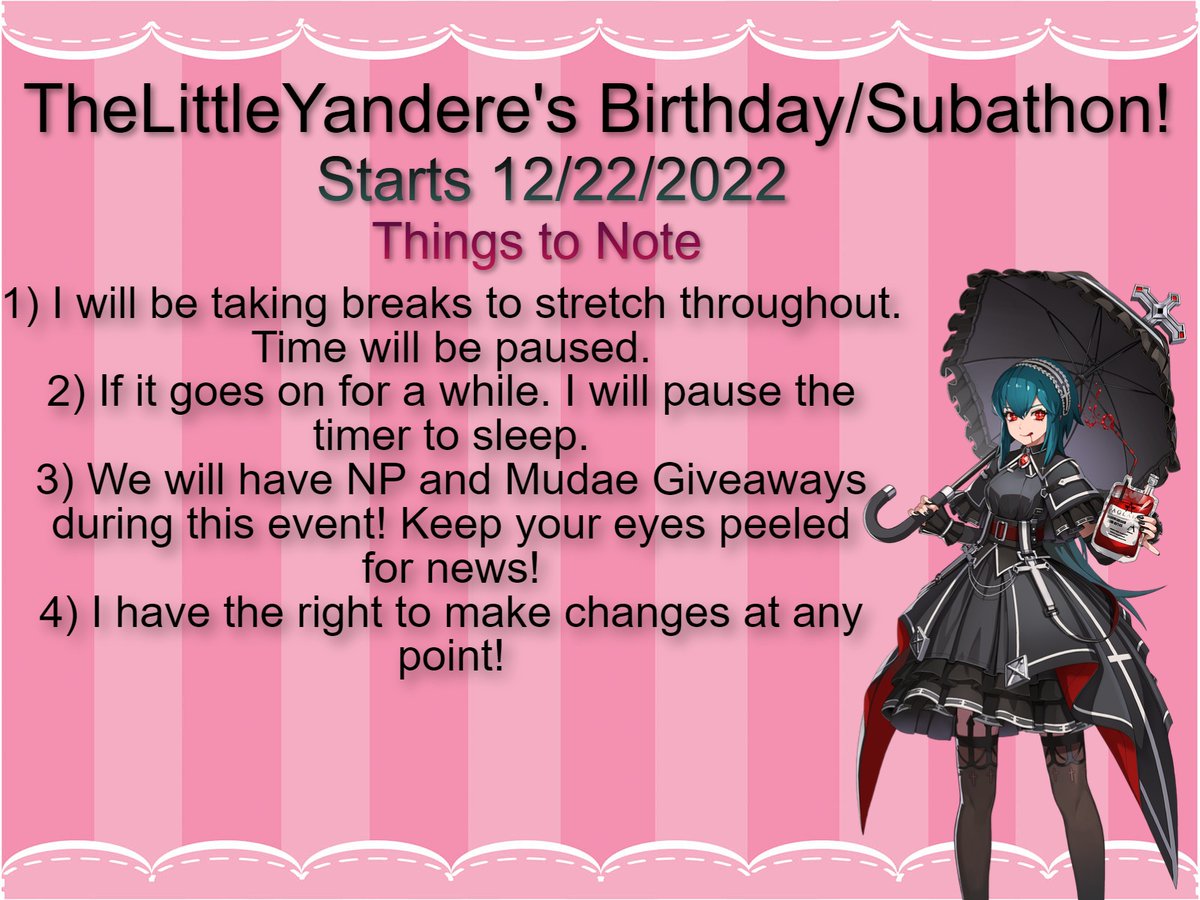 RitsukaFlame's tweet photo. It's my first #subathon 

RETWEET THIS POST &amp; I'LL ADD TIME! 

https://t.co/8BksQLW5dx 

We will be going live very soon and here are all of the fun incentives and ways to add time! Come join in the fun!

#VtuberUprising #Vtuber #SmallStreamer #ENVtuber https://t.co/GNUeK5Y7ZD