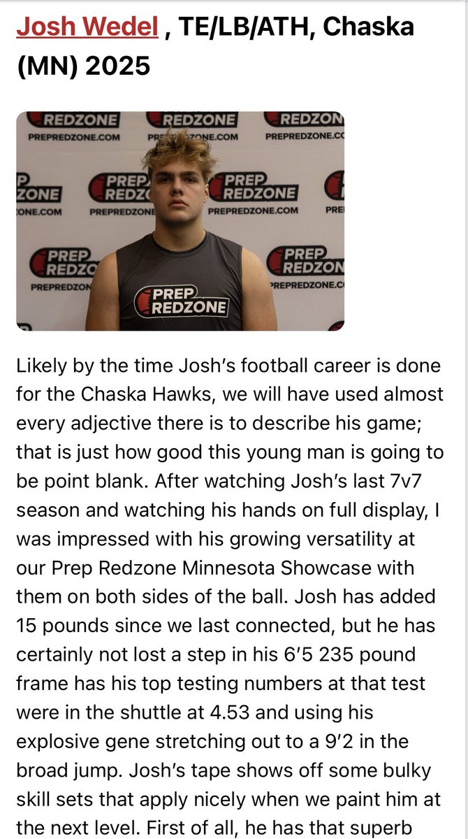 Josh Wedel tweet media