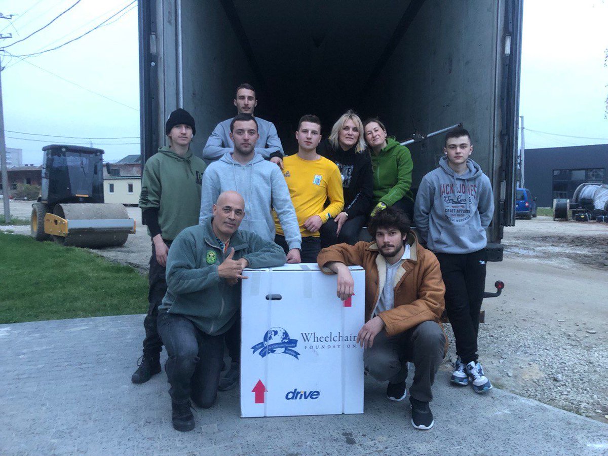 Within a few weeks of Russia’s brutal invasion of Ukraine, we received a desperate plea from the Director of the Dzherelo Centre in Lviv, Ukraine. 

Read Wheelchair Foundation's response to the request from Ukraine for wheelchairs... wheelchairfoundation.org/providing-mobi…