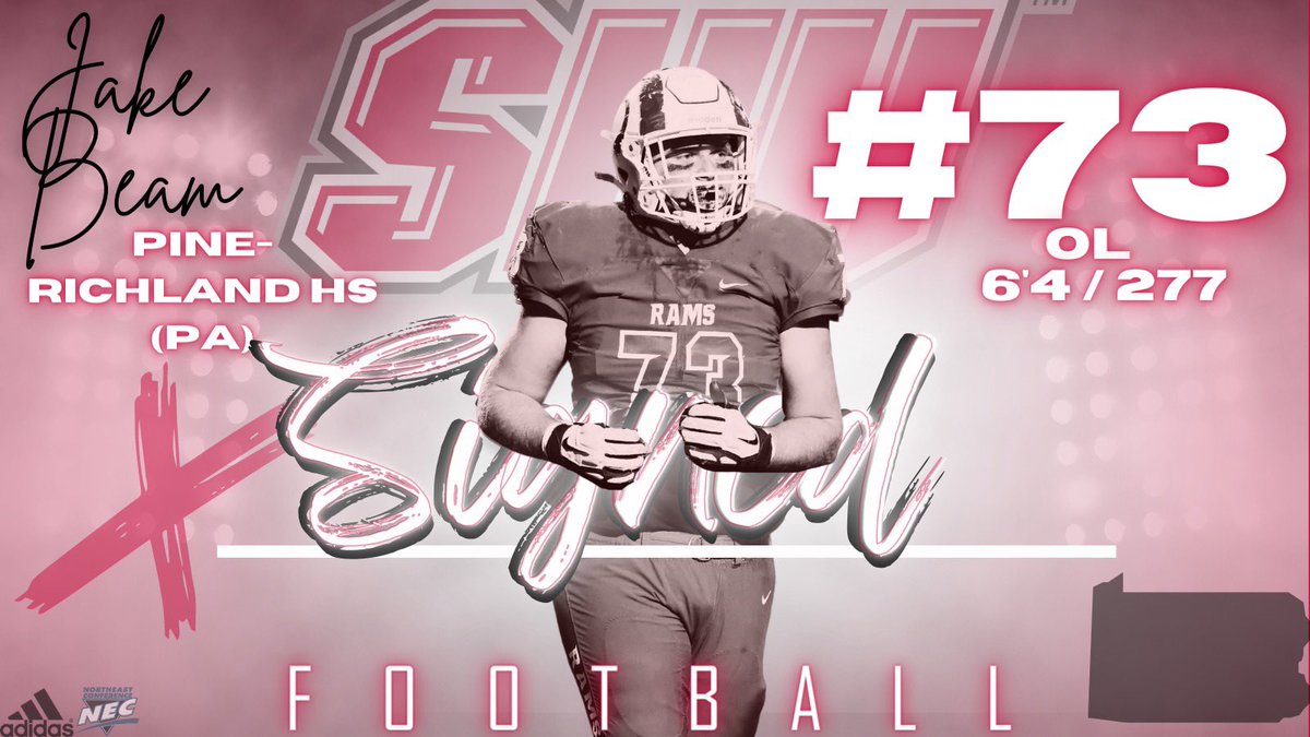You thought we were done? Another guy to help pave the way for our offense <a href="/JakeBeam3/">Jake Beam</a> Welcome To The Sacred Heart Football Family! #SHUGRIT