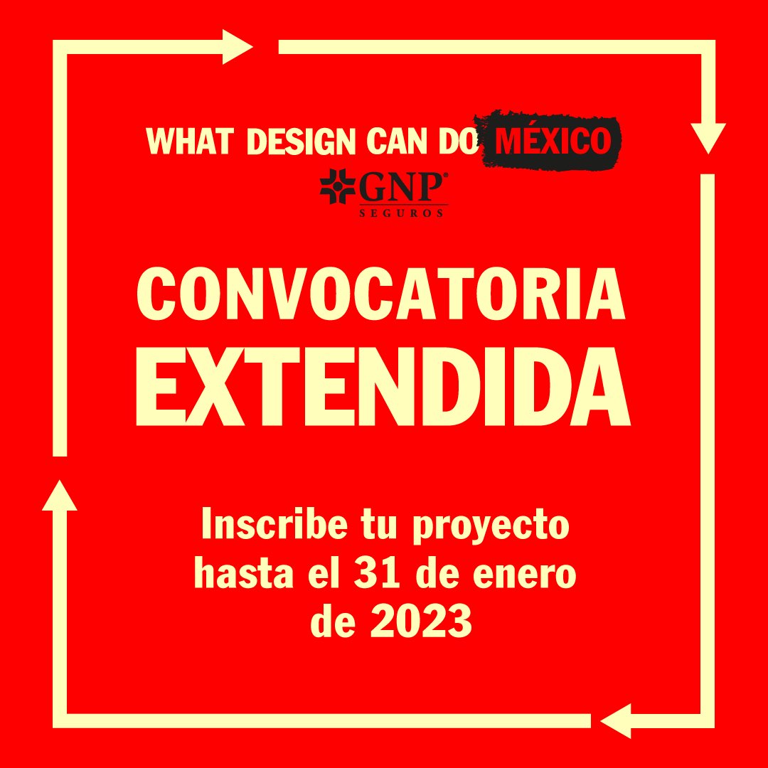 WDCDMXGNP's tweet photo. 💥CONVOCATORIA EXTENDIDA💥

¡Nuestra convocatoria para el reto #hazlocircular permanecerá abierta hasta el 31 de enero de 2023! 

Inscríbete hoy para obtener la oportunidad de ganar €10,000 en financiamiento + asesoría personalizada para tu proyecto → 

https://t.co/O17D9T0B0N https://t.co/wir8wE3ATv