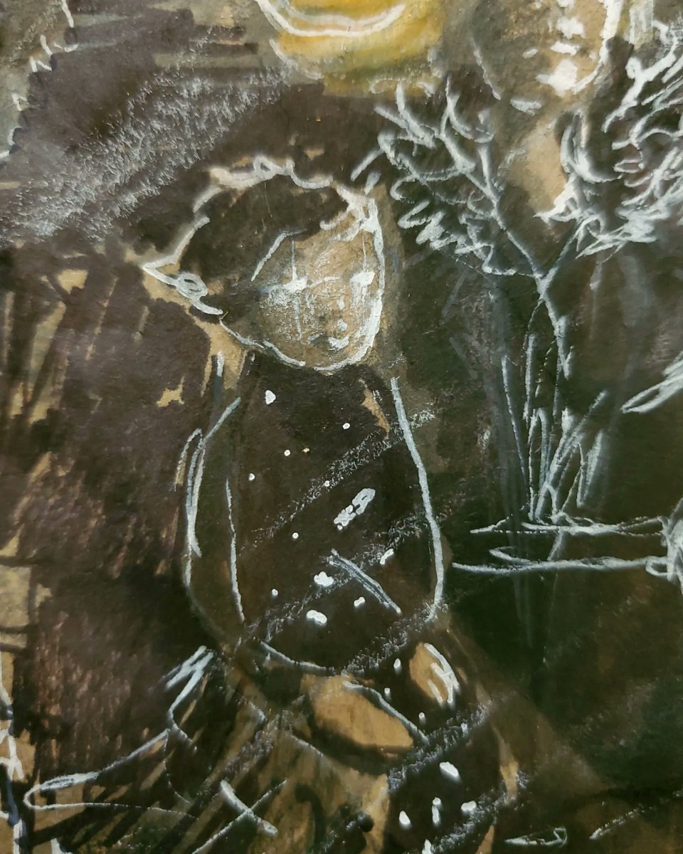 willow_darcy's tweet photo. Sketch of archetype of change: Disruption. Hoping to do a painting. #wip #symbolicart #runeart #tarotart https://t.co/5Vc5mz9mhU