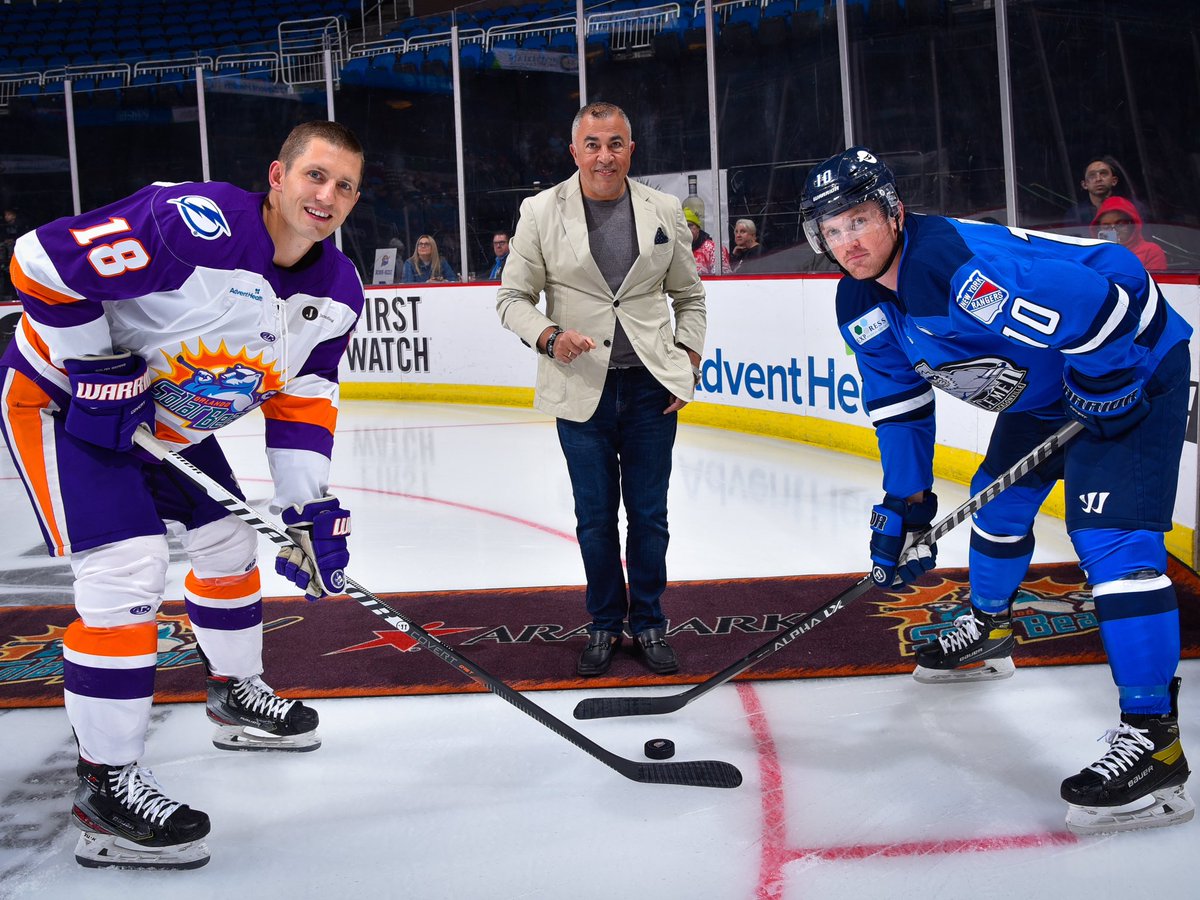 Sharing your season debut with your doctor that helped you through it all is pretty special 💜 Thank you Dr. Ahmed Zakari from <a href="/adventhealthcfl/">AdventHealth Central Florida</a> for being here for this monumental moment with <a href="/hunterfejes/">Hunter Fejes</a>!