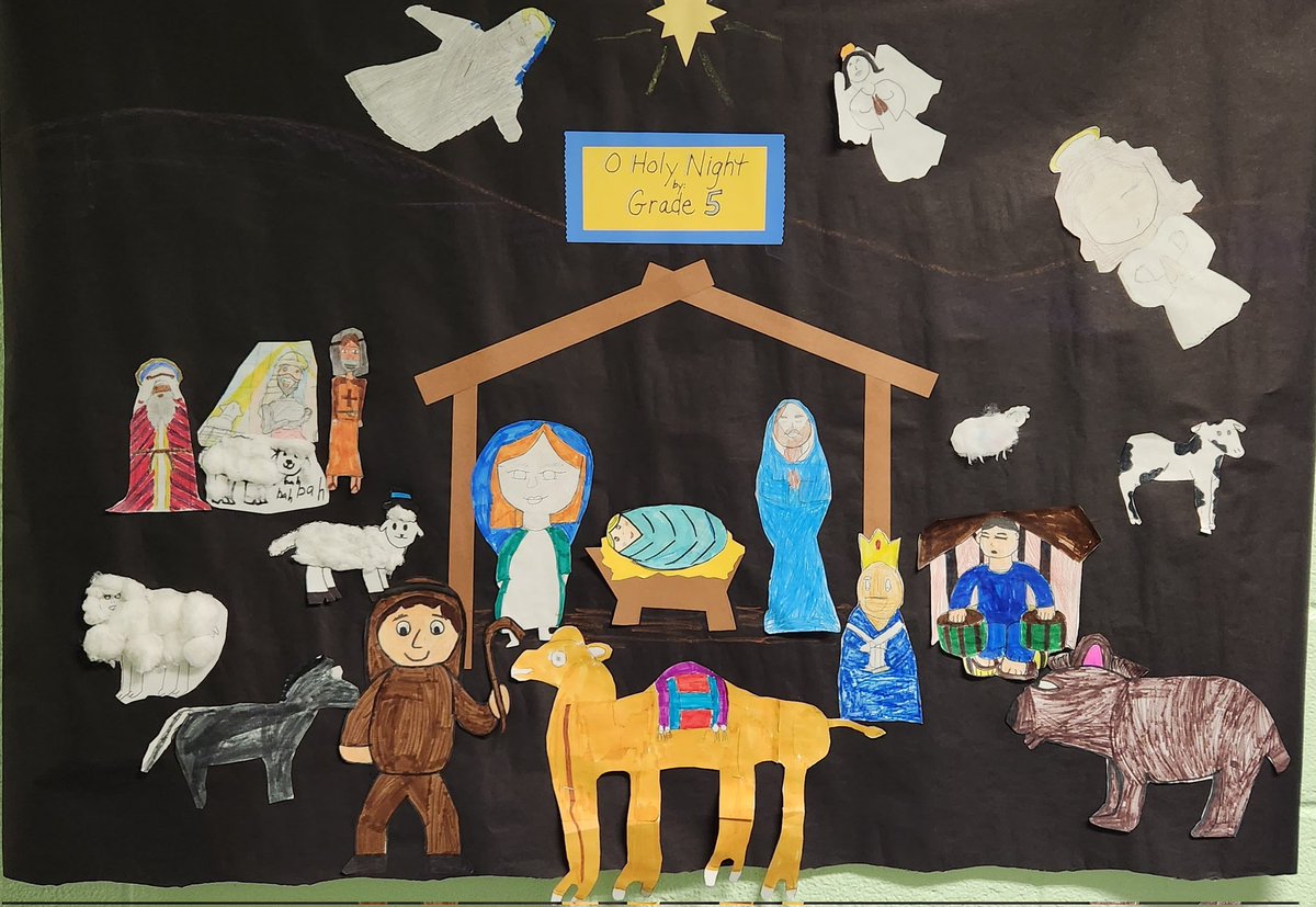 DocAdam54's tweet image. Merry Christmas from St.Anthony/St.Paul&apos;s 5th grade.