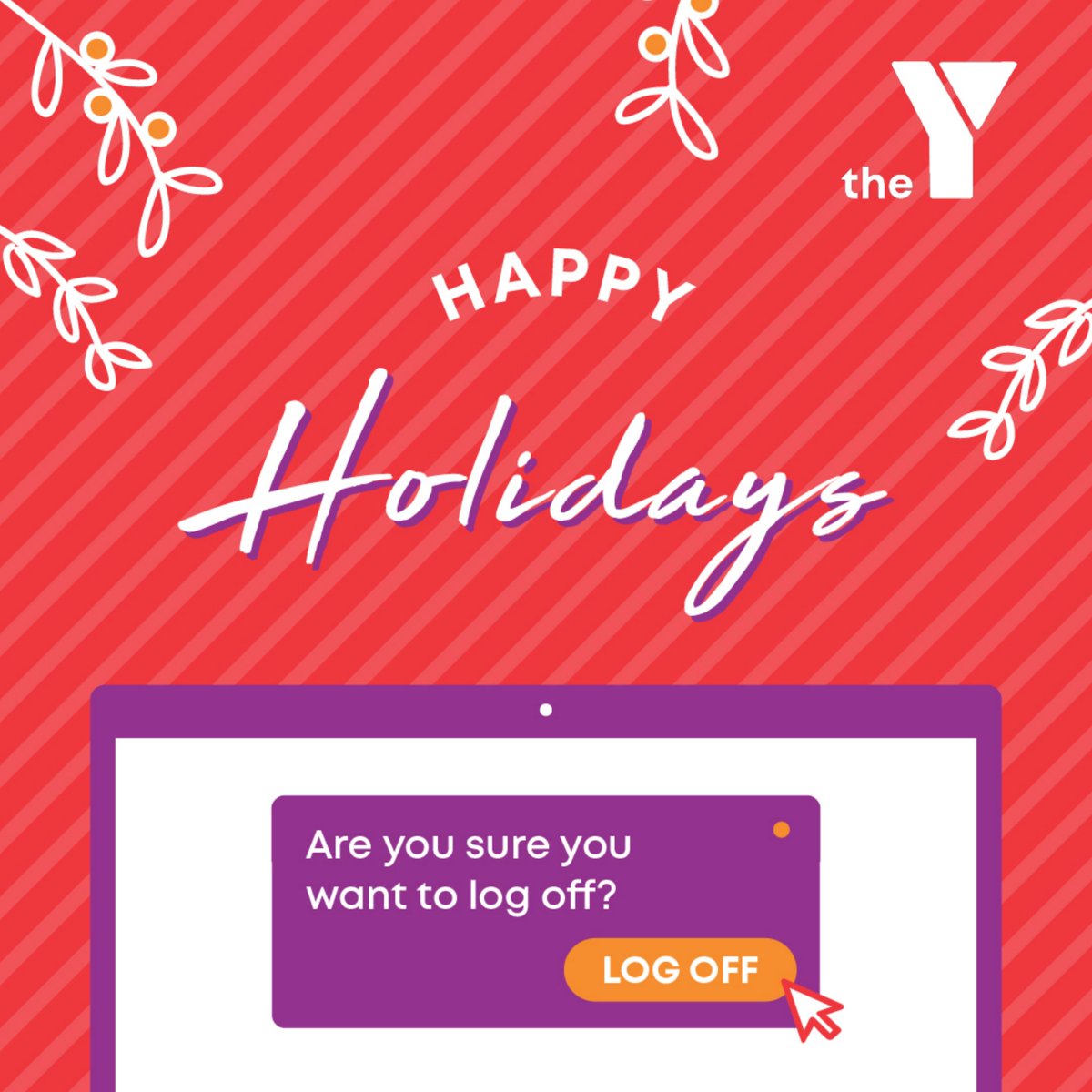 ✨🌟Happy Holidays from all of us at the Y ✨🌟

As the year starts to wind down, we hope you can celebrate this holiday season by staying safe and spending time with those who are nearest and dearest to you! 

Most importantly, find the time to reconnect with yourself 💚❤️🤍