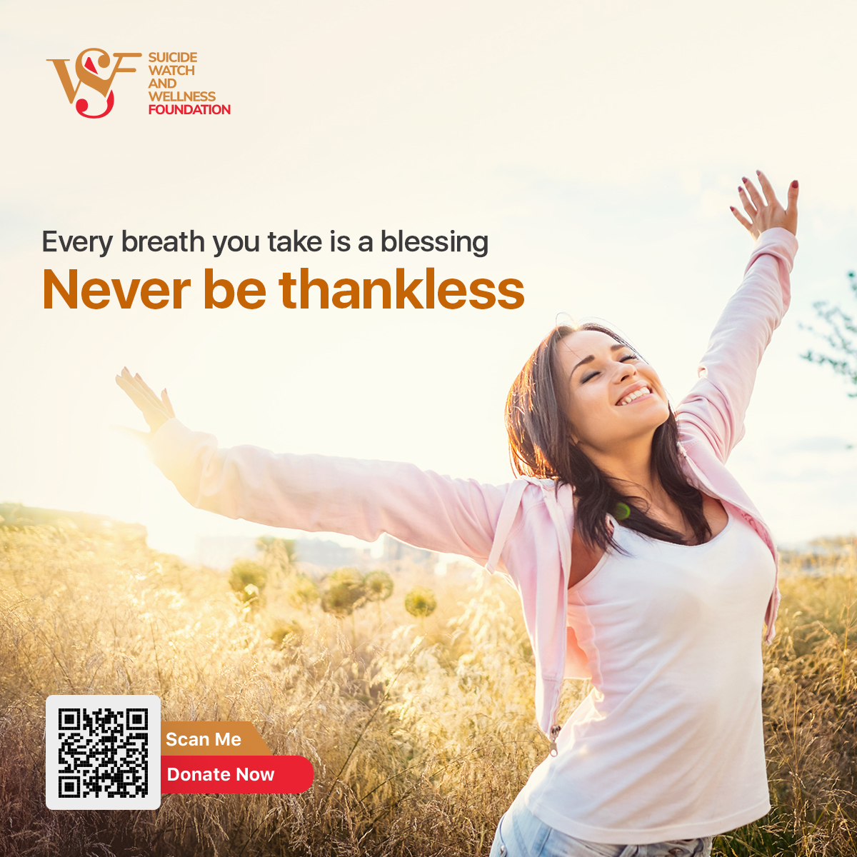 You're a masterpiece, God's beautiful creation. Keep yourself strong to look up to things waiting for you; your family, friends, and people, who are willing to help you, are there to help you. So, never lose hope; God has a plan for you, and you're also valuable to this world.