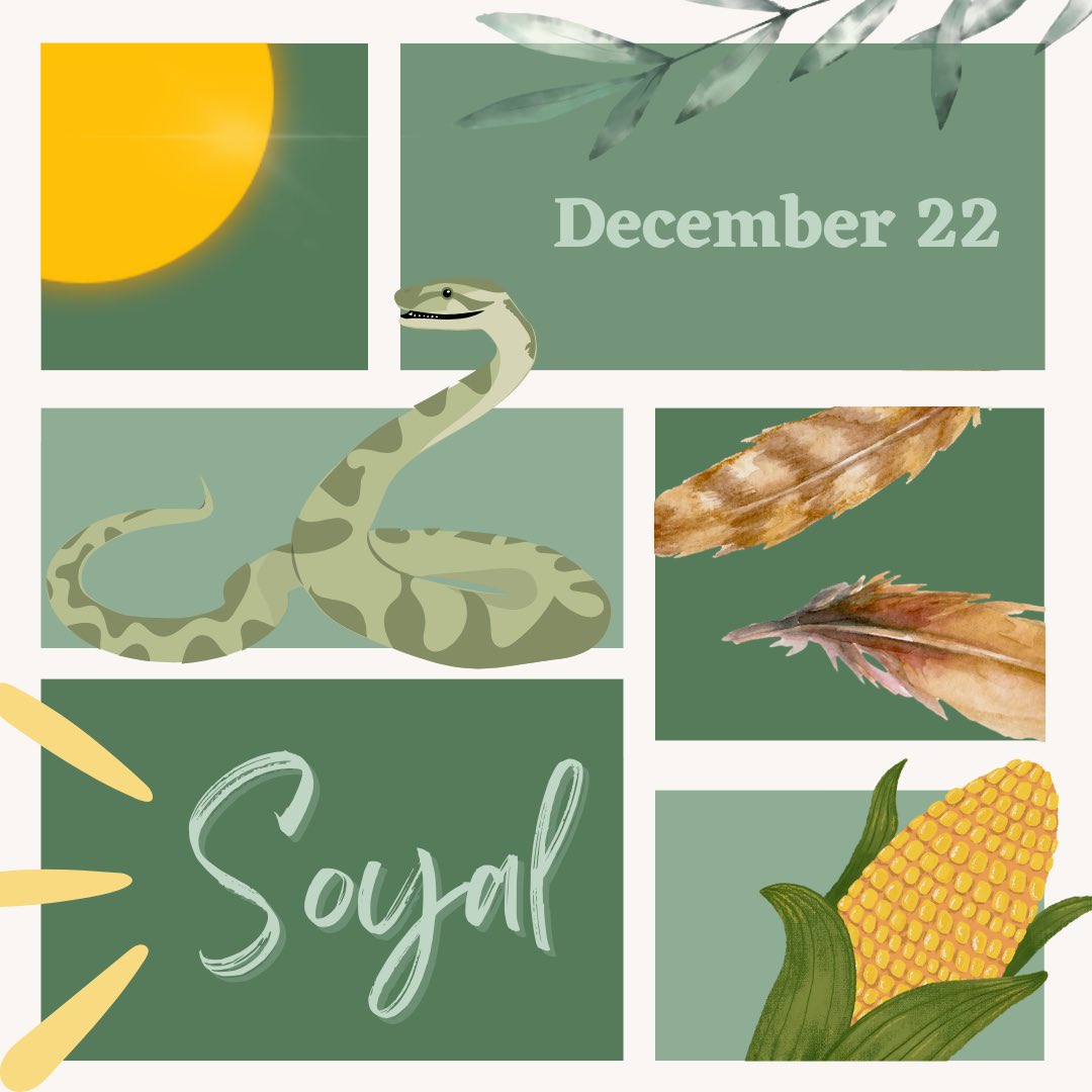 EthnoUsc's tweet photo. It is Day 4 of our ‘Holidays Across Cultures’ Campaign! Soyal is a celebration of the Zuni and Hopi peoples to celebrate all things that nature has created. The Plumed Snake is often used to symbolize evil forces driving the sun away, while the sun is symbolic of the Hopi Sun God https://t.co/qqRItQ0piG