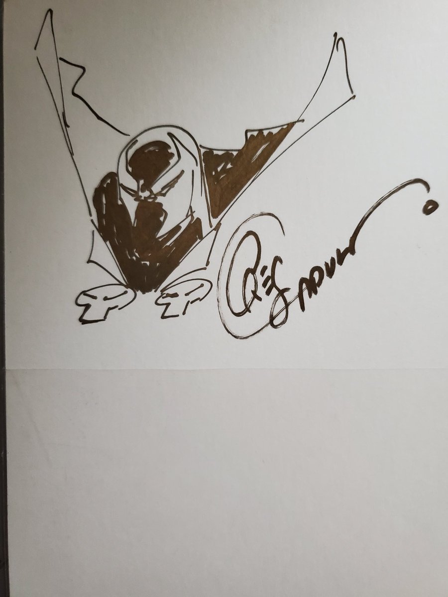 BlueFutureAmer1's tweet photo. @jonathanglapion @GregCapullo @TaraTakeOut @GregCapullo @jonathanglapion @TaraTakeOut 
Some early Greg Capullo doodles of Spawn from the Deathmate tour, 1993. I've had them since I was a kid! #Spawn #ComicArt https://t.co/uG6sJmIGXs