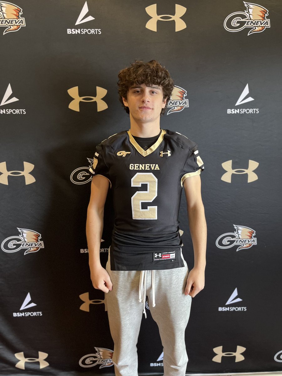 radovanic_marty's tweet image. Great visit with @Geneva_Football. Thanks @CoachContenta for the invite. #EnduretoReign #GTs #GenevaCollege