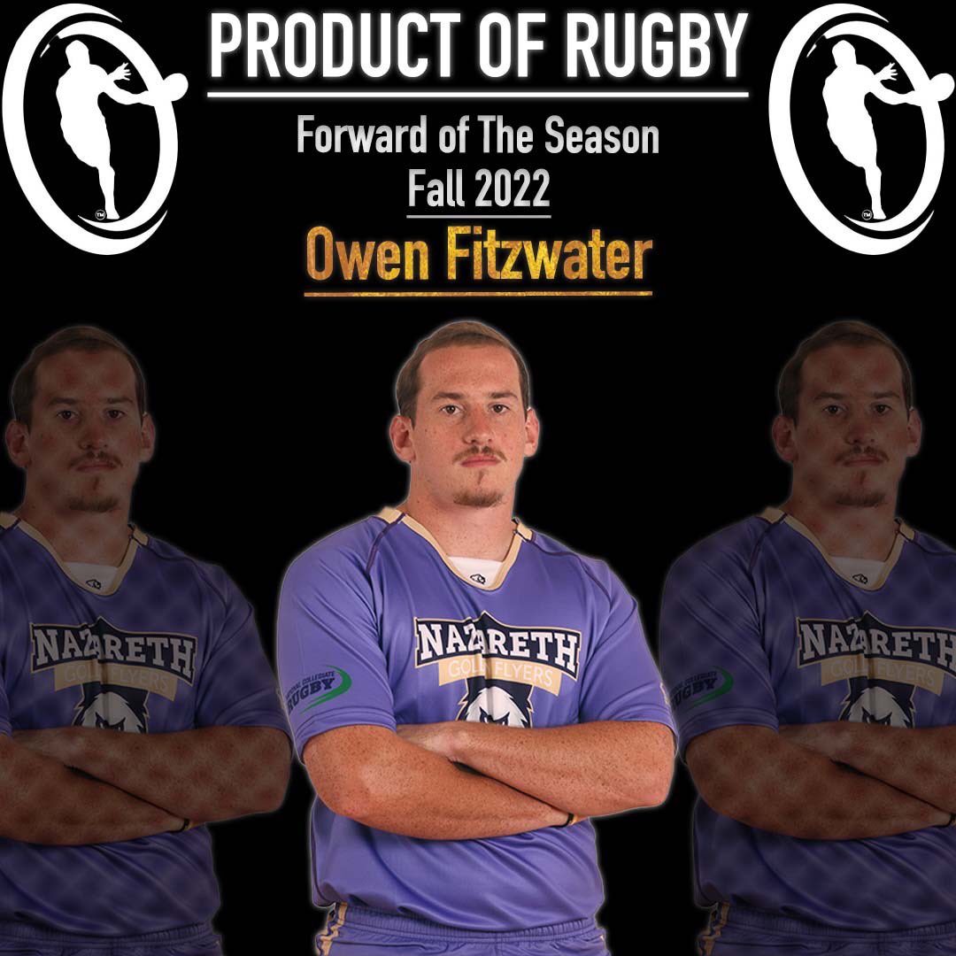🚨NEWS l “Forward of the Fall ‘22 season” is presented on behalf of Product of Rugby.

<a href="/ThroughthePosts/">Product of Rugby</a> 

📸 @sethguay 
#NazAsOne || #FearTheFlyer