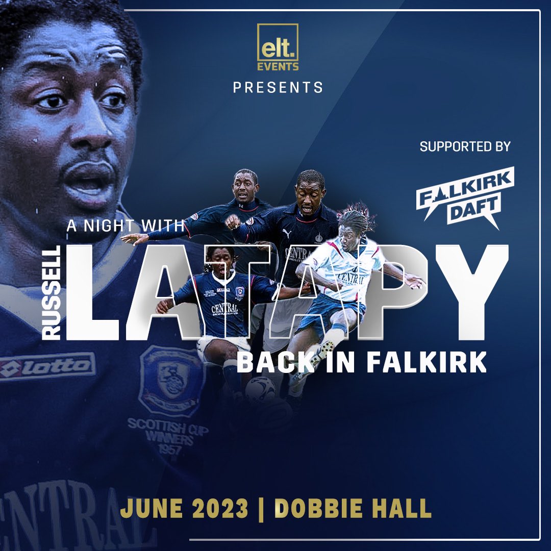 🫡 Terrific response from <a href="/FalkirkFC/">Falkirk FC</a> Suporters today! Excitement for the return of Russell Latapy is clear to see! 

🎟 For tickets: bit.ly/latapyinfalkirk 

📆 June 2023 

🏟️ Donnie Hall 

#coyb #falkirkbairns