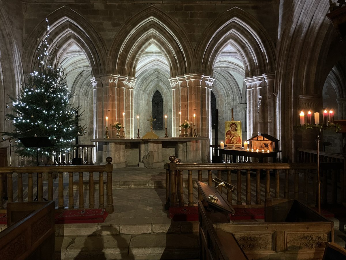 Christmas Tree Festival <a href="/DoreAbbey/">Dore Abbey</a> with Christmas Eve Midnight Mass at 11.30pm