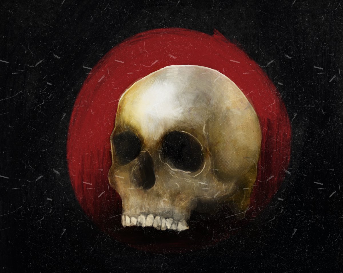 cuneyt_sk's tweet photo. Skull - Digital pictorial work. Last drawings of 2022
#illustration #art #digitalart #drawing #artist #artwork #illustrator  #artgallery #painting #painter #procreate #digital #digitaldrawing #nft #nftart #nfts #nftcollector #nftcommunity #nftartist #NFTCollections #NFTartwork https://t.co/UdWFfUJMJf