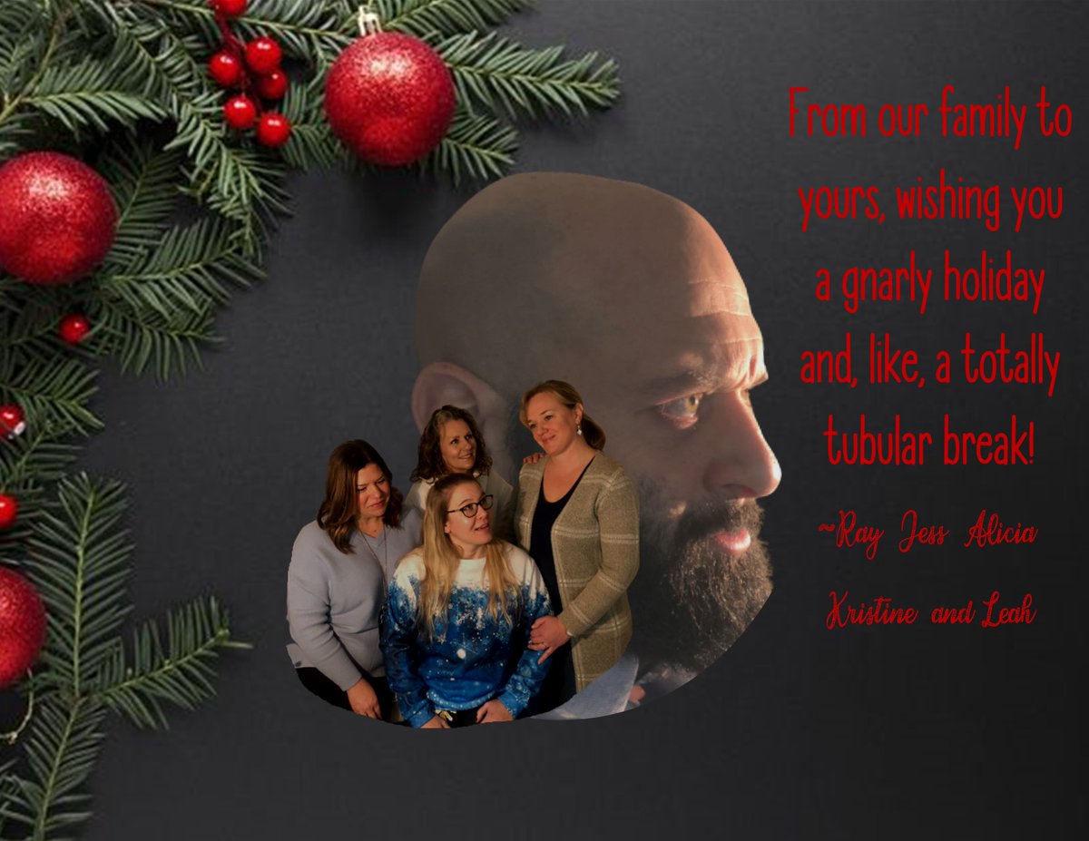 Staff holiday card contest kicks off in the 4pm email today!  Here's a sneak preview of the office team! #KLStarLeaders #BringBackThe80s