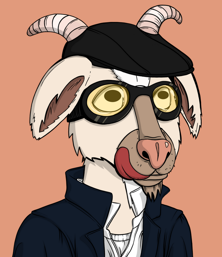 So let's start the third giveaway. Here you can win 1 of 2 <a href="/GreatGoatsNFT/">Great Goats</a> #Solana #NFTs. To be eligible to win: Follow, like and retweet. 48 hours.